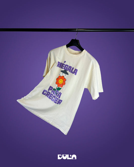Playera "Riégala para crecer"