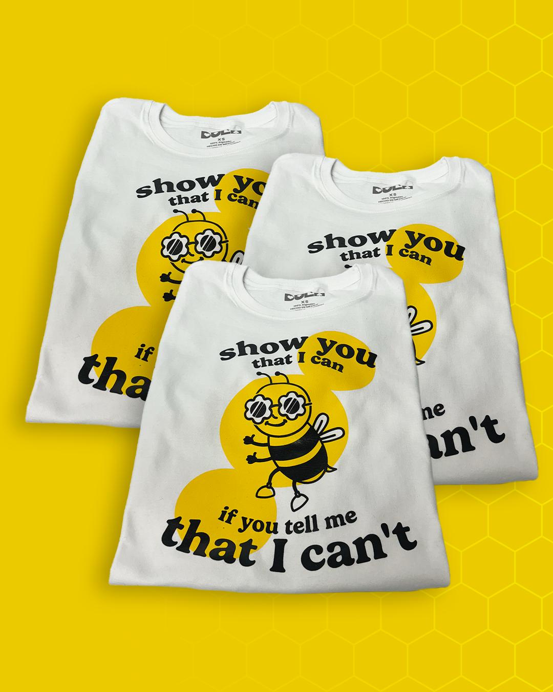 Playera "I can"