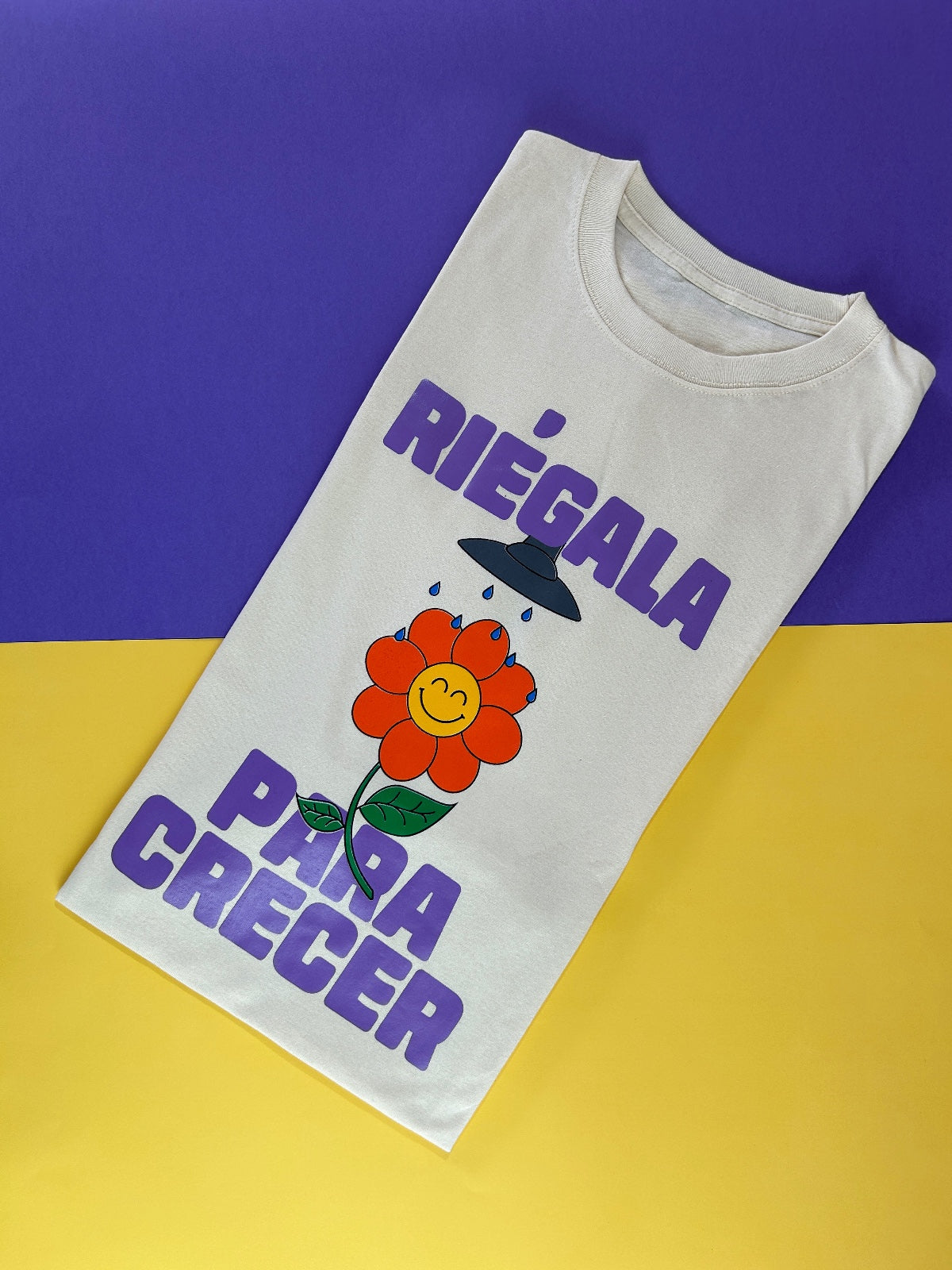 Playera "Riégala para crecer"